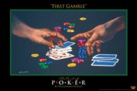 World Series of Poker First Gamble Fine Art Print