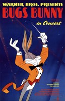 Bugs Bunny in Concert Framed Print