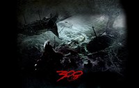 300 Ocean Battle Fine Art Print