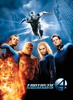 Fantastic Four: Rise of the Silver Surfer Movie Poster Fine Art Print