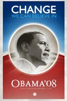 Barack Obama - Change We Can Believe In - 11" x 17"