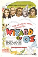 The Wizard of Oz Colorful Fine Art Print