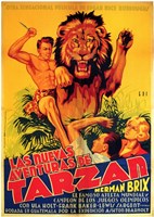 The New Adventures of Tarzan, c.1935 (Spanish) - style A Wall Poster