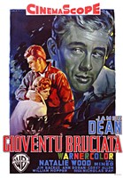 Rebel Without a Cause Film Poster Italian Fine Art Print