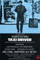 Taxi Driver Blue Fine Art Print