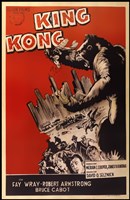 King Kong Red Fine Art Print