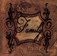 It's a Family Thing Fine Art Print