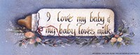 10" x 4" Baby Pictures