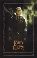 Lord of the Rings: Fellowship of the Ring Legolas Greenleaf Fine Art Print