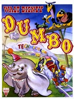 Dumbo with Crows - 11" x 17" - $15.49