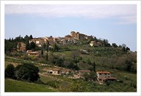Hill Town Panorama. Tuscany Fine Art Print