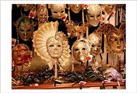 Venitian Masks Fine Art Print