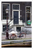 Bicycle by the Street Light Fine Art Print