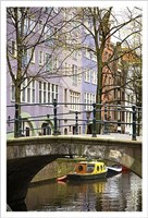 Boat under the Bridge Fine Art Print