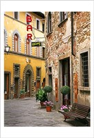 Bar Totocalcio. Castellina in Chianti Fine Art Print