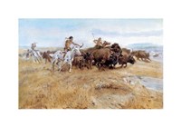 Buffalo Hunt Fine Art Print
