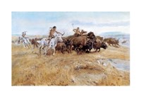 Buffalo Hunt Fine Art Print