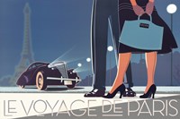 Le Voyage de Paris II Fine Art Print