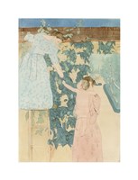 Gathering Fruit Fine Art Print