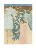 Gathering Fruit Fine Art Print