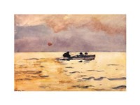 Rowing Home Fine Art Print