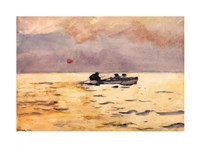Rowing Home Fine Art Print