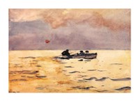 Rowing Home Fine Art Print