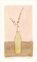 Bottle With Flowers ll Fine Art Print