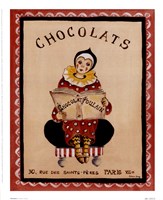Chocolats Framed Print