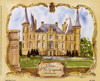 Chateau Pichon by Carol Gillot - 10" x 8"