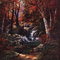 Rock Creek by Art Fronckowiak - 30" x 30"