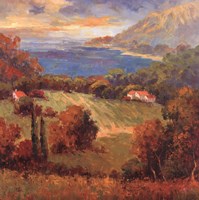 Tuscan Hill View Fine Art Print