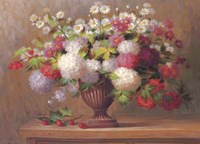 Angelina's Flowers I Framed Print