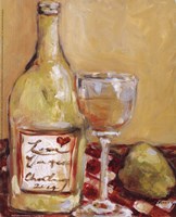 Picnic With Chardonnay by Nicole Etienne - 8" x 10"