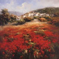 Papavero Villagio Fine Art Print