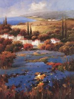 Villagio Blu Fine Art Print