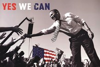 Barack Obama:  Yes We Can (crowd) - 36" x 24"
