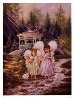 Angel Sisters Fine Art Print