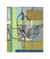 Woven Leaf II Framed Print