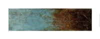 Oxidized Copper III by Jennifer Goldberger - 36" x 14"