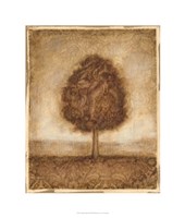 Patterned Maple II Fine Art Print