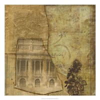 Fragments II Framed Print