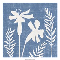 Blue Linen II Fine Art Print