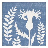 Blue Linen III Fine Art Print