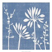 Blue Linen IV Fine Art Print