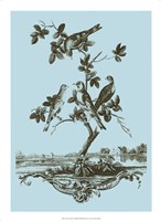 Avian Toile I Fine Art Print
