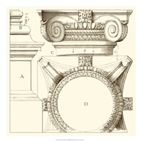 Corinthian Detail IV Framed Print