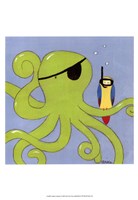 Captain Calamari Fine Art Print
