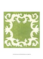 Petite Suzani in Green Fine Art Print