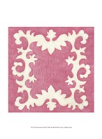 Petite Suzani in Pink Framed Print